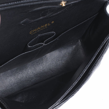 Chanel Caviar Quilted Medium Double Flap Black 7 of 8