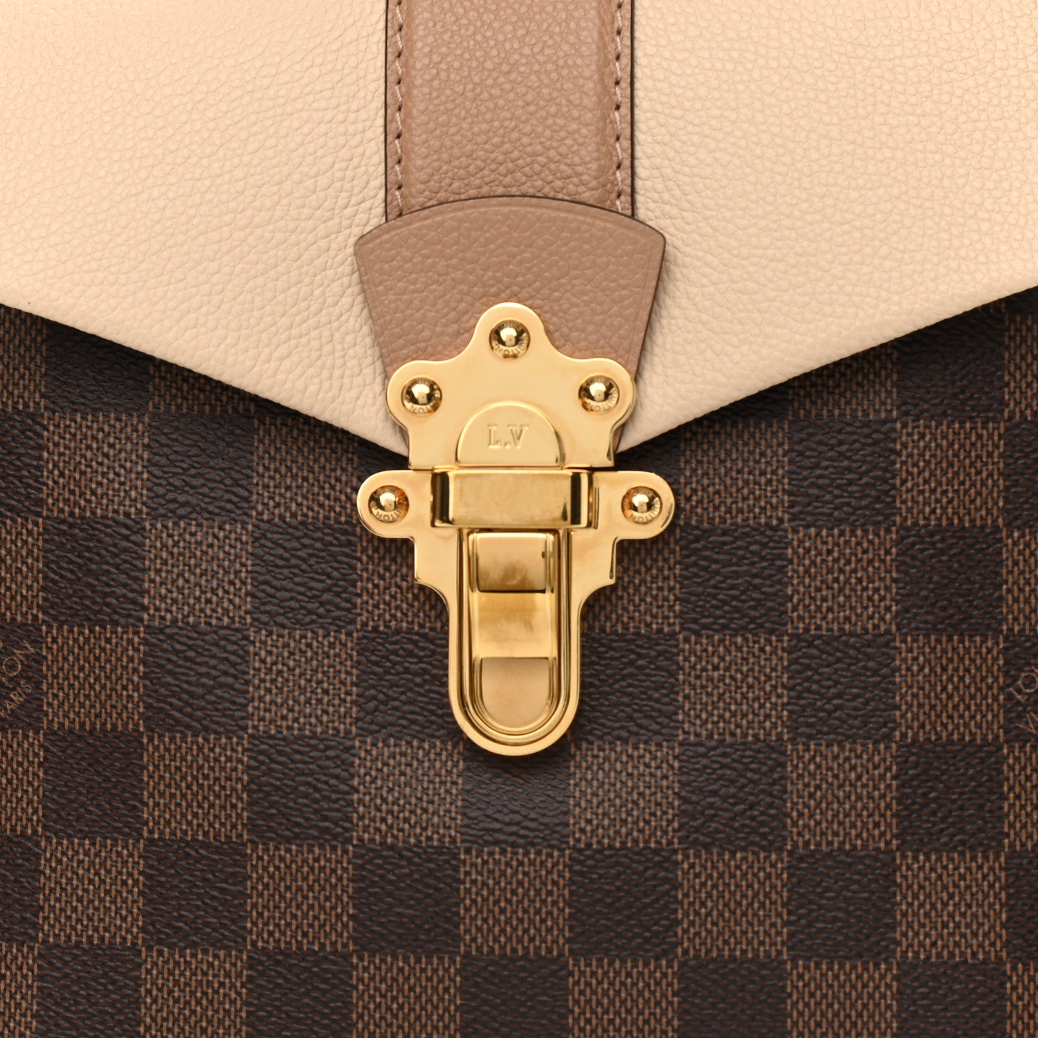 Louis Vuitton Damier Ebene Clapton Backpack Creme 8 of 11