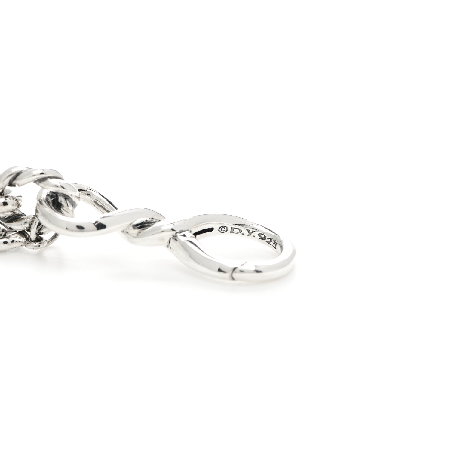 David Yurman Sterling Silver Medium Continuance Chain Necklace 4 of 4