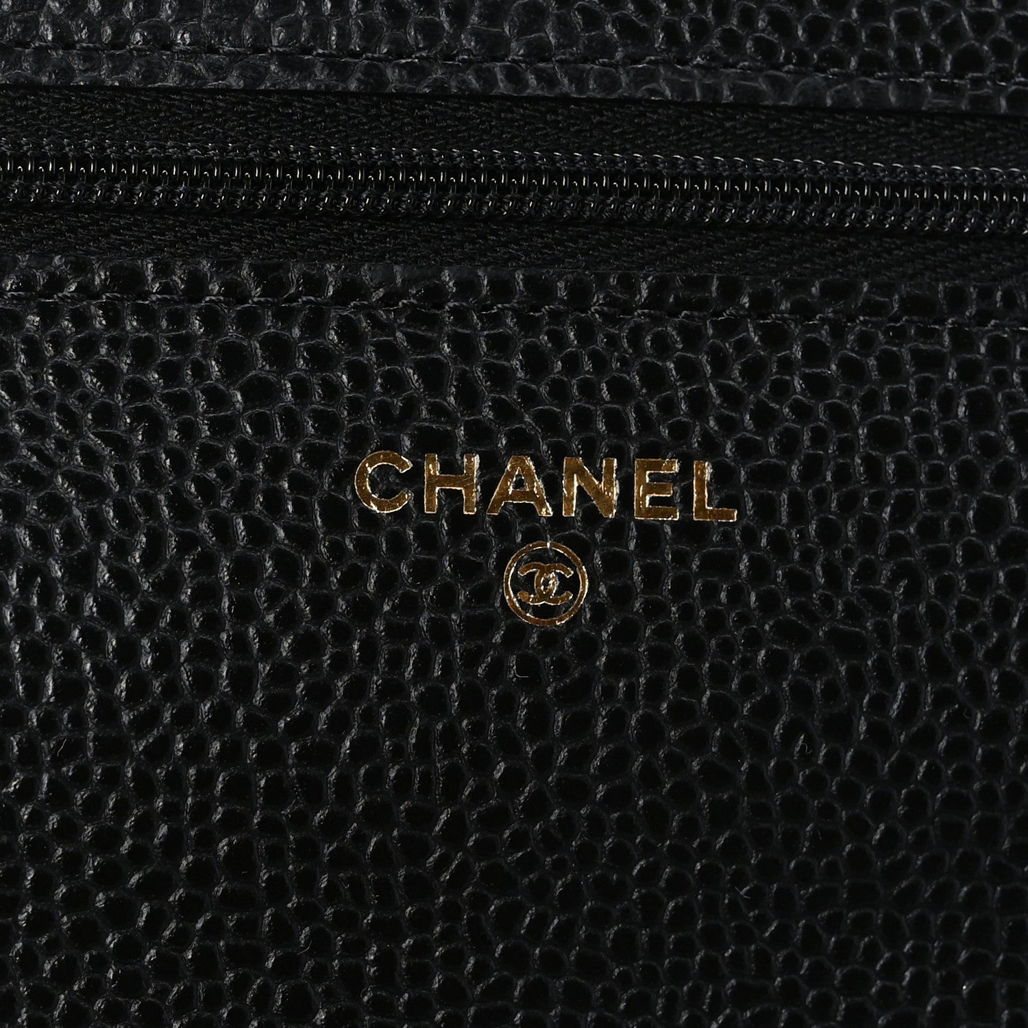 Chanel Caviar Quilted Wallet on Chain WOC Black 8 of 10