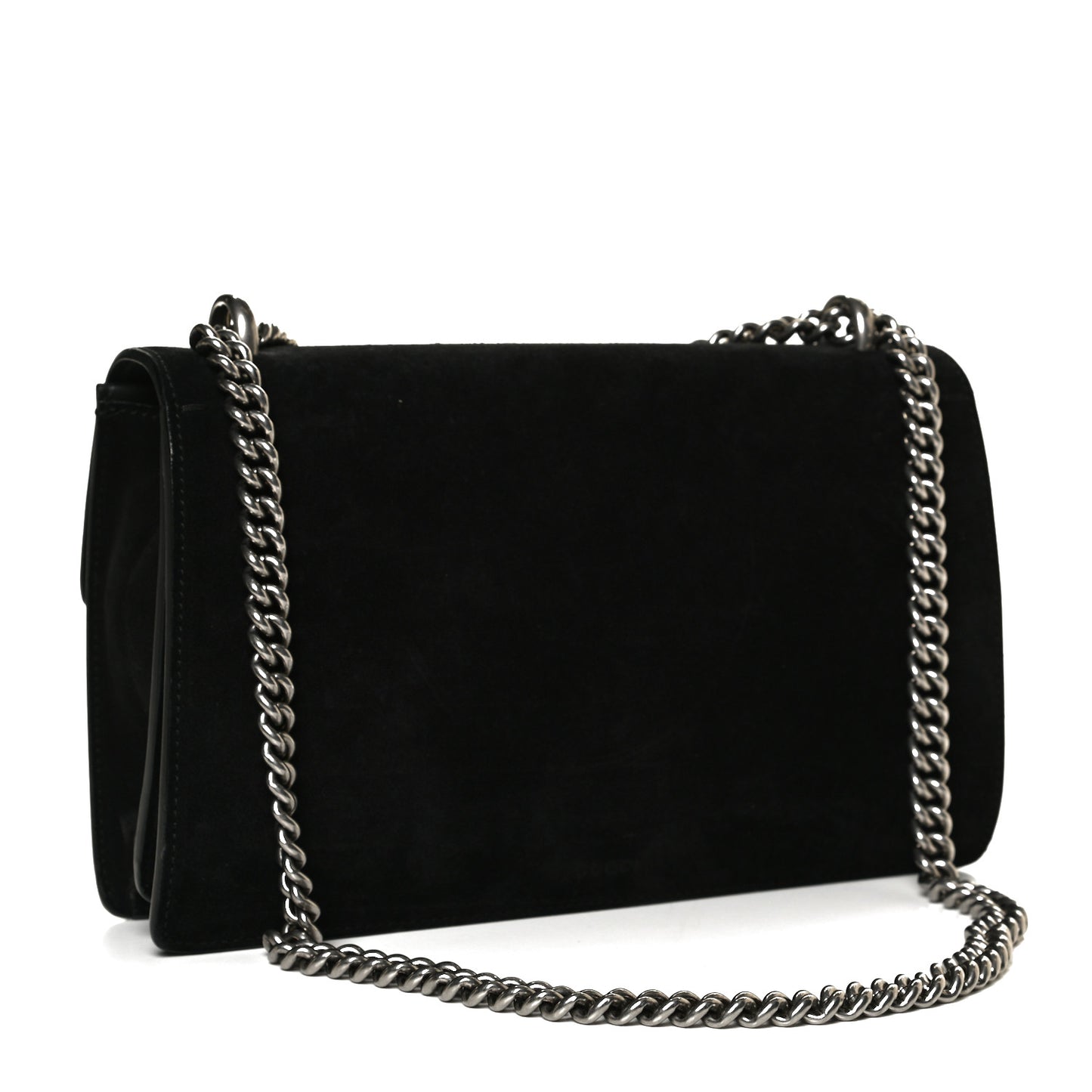 Suede Small Dionysus Shoulder Bag Black