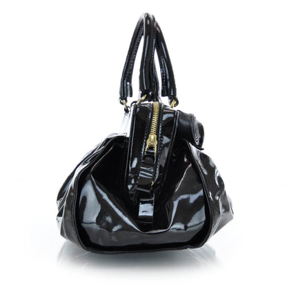 Valentino Garavani Coated Canvas Lacca Fleur Frame Bag Black 4 of 8