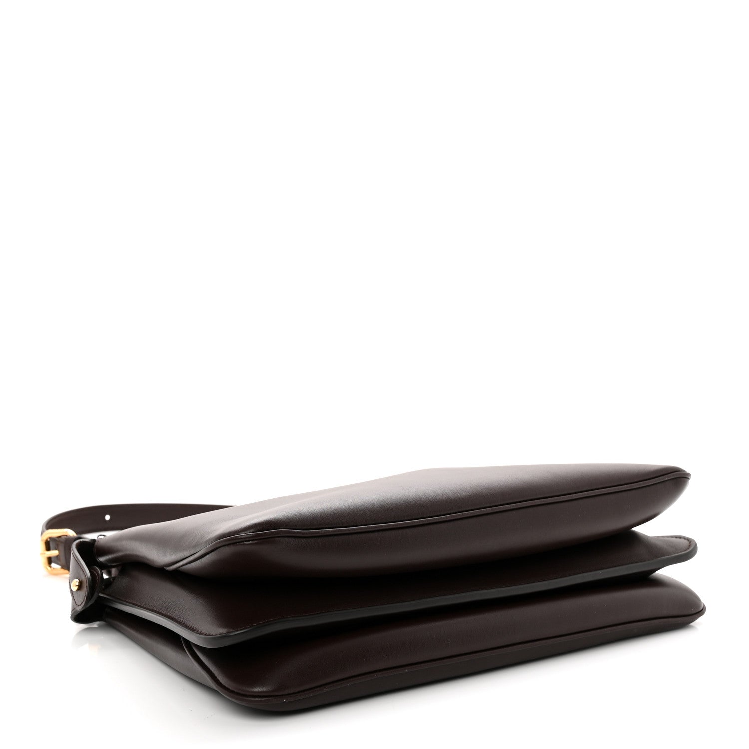 Fendi Vitello Medium Soft Peekaboo  Dark Brown 4 of 10