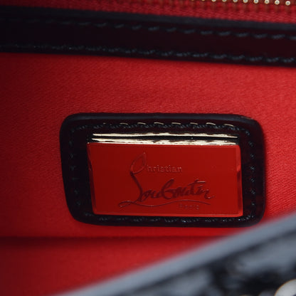 Christian Louboutin Patent Riviera Clutch Black 6 of 9