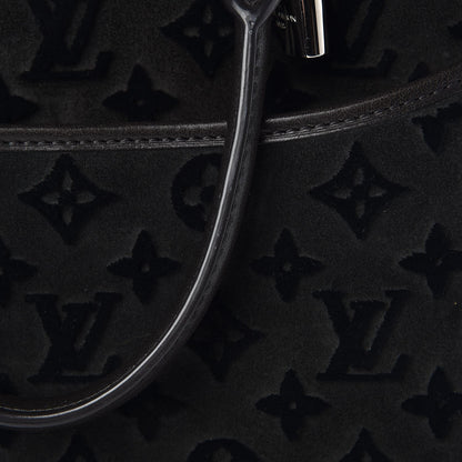 Louis Vuitton Monogram Suede Tuffetage Deauville Cube Gris 7 of 13