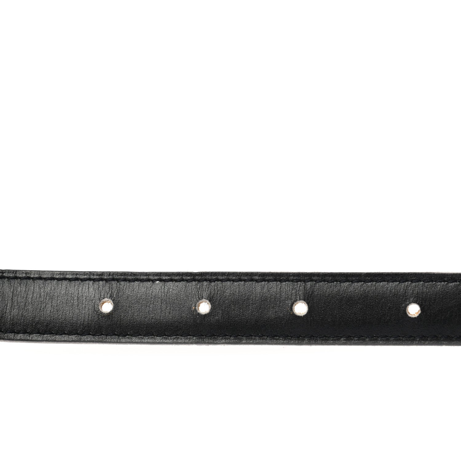 Hermes Courchevel Chamonix 24mm Mini Constance H Belt 70 Black Jaune 4 of 5