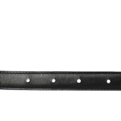 Hermes Courchevel Chamonix 24mm Mini Constance H Belt 70 Black Jaune 4 of 5