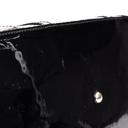 Gucci Patent Microguccissima Large Nice Top Handle Dome Bag Black 9 of 14