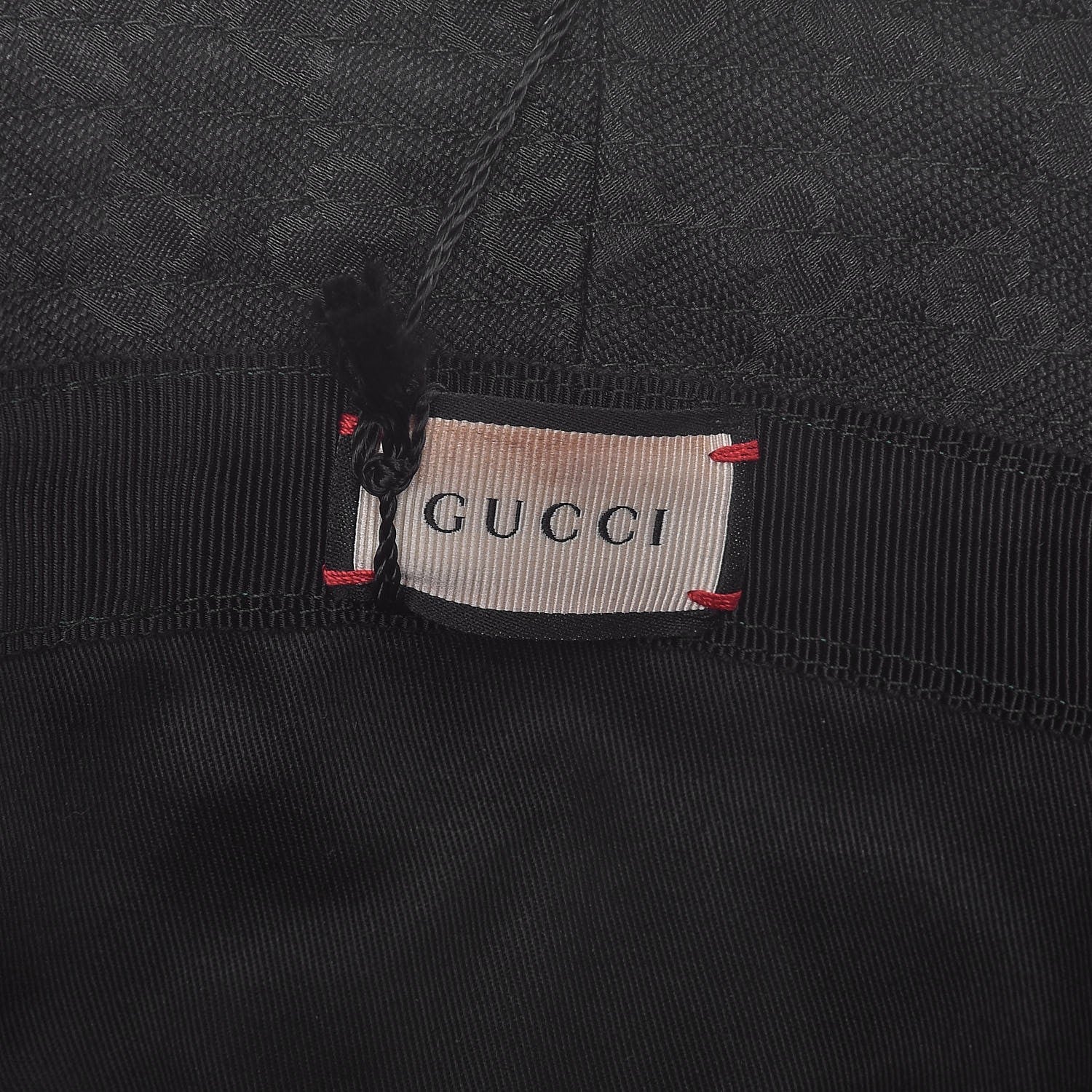 Gucci Monogram Web Bucket Hat Black L 5 of 6