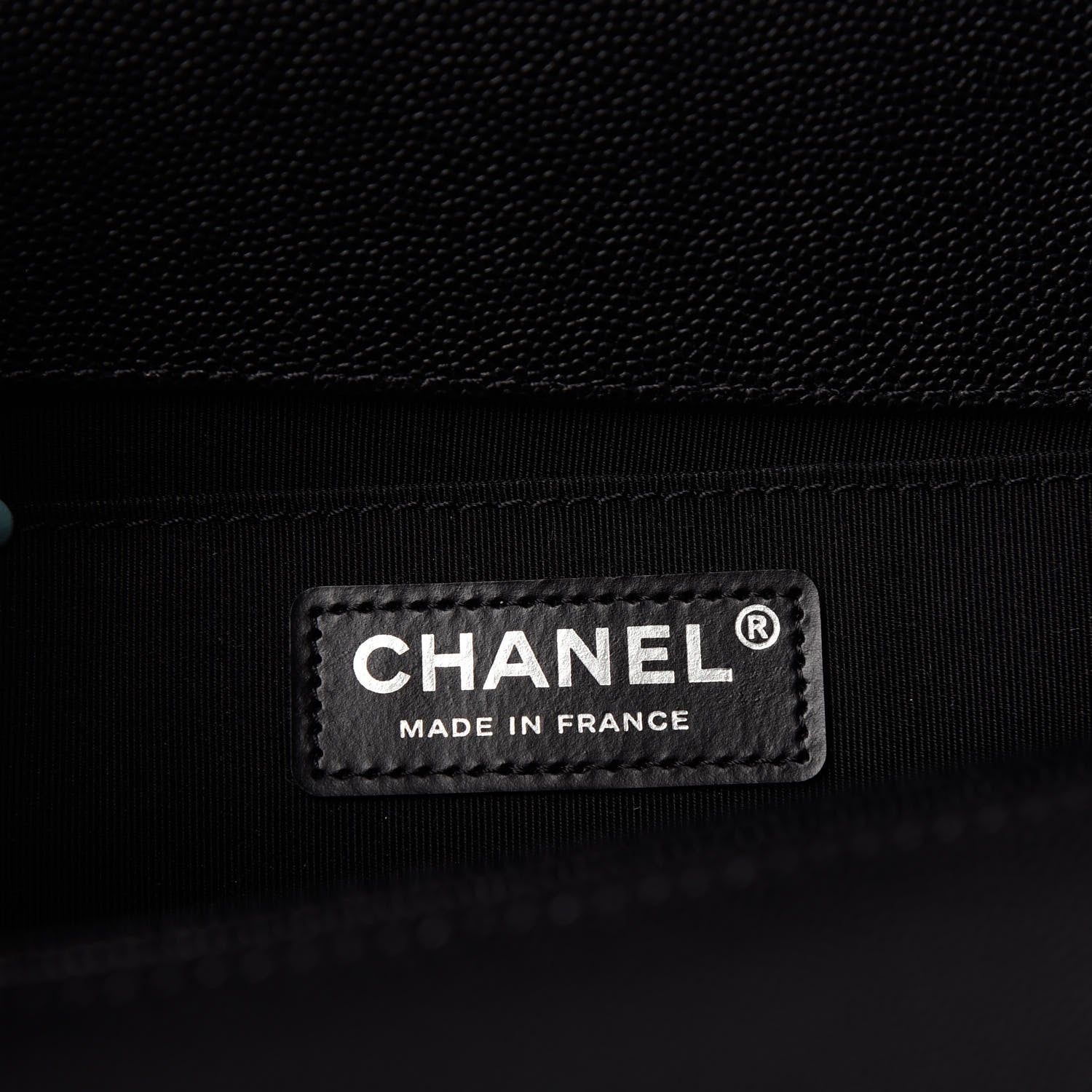 Chanel Caviar Quilted Medium Boy Flap Black 6 of 10