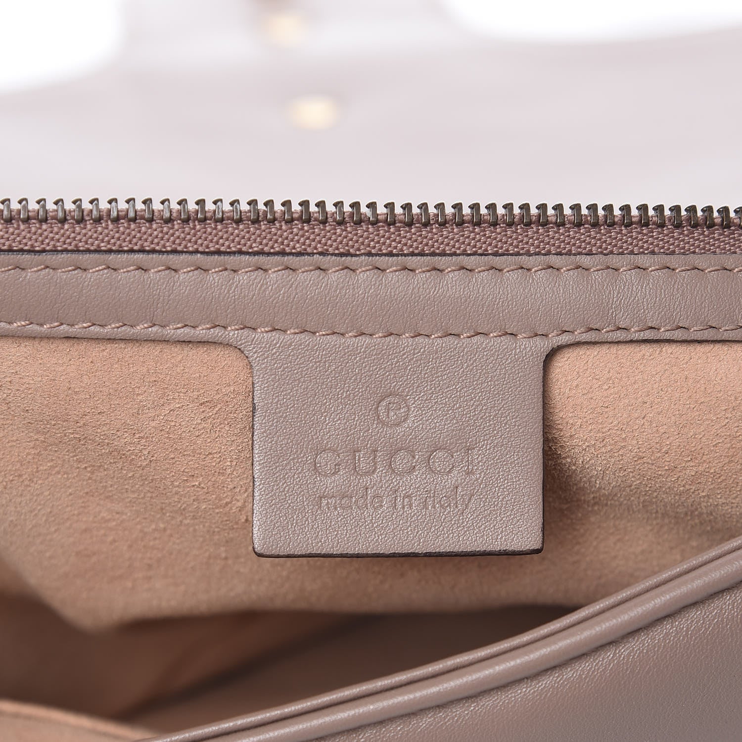 Gucci Calfskin Matelasse Medium GG Marmont Shoulder Bag Porcelain Rose 7 of 13
