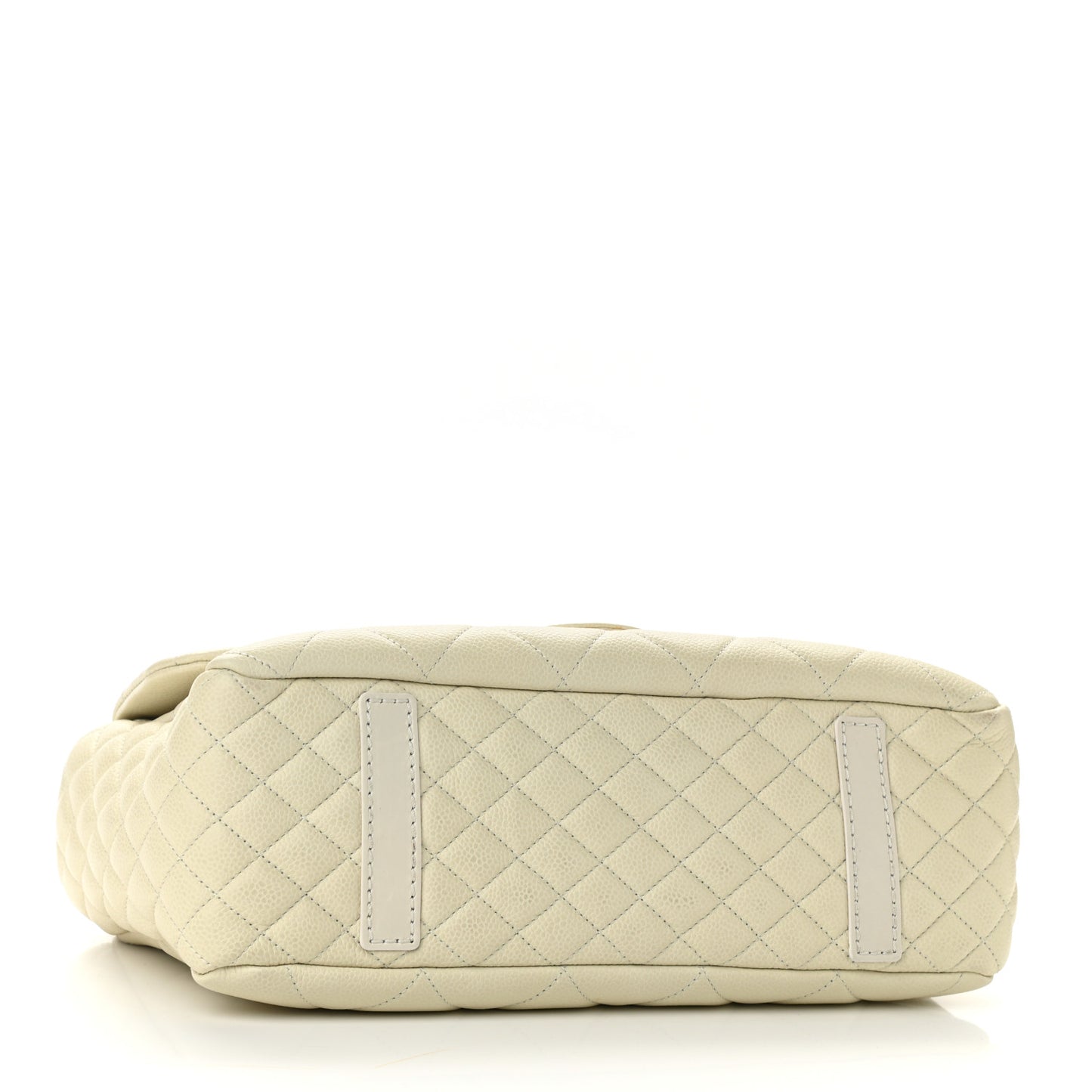 Caviar Quilted Coco Casual Flap Ivory