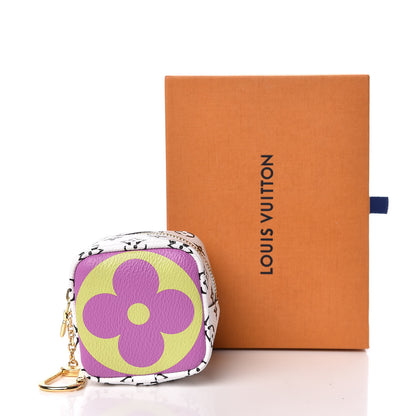 Louis Vuitton Monogram Giant Cube Coin Purse Pink 8 of 8