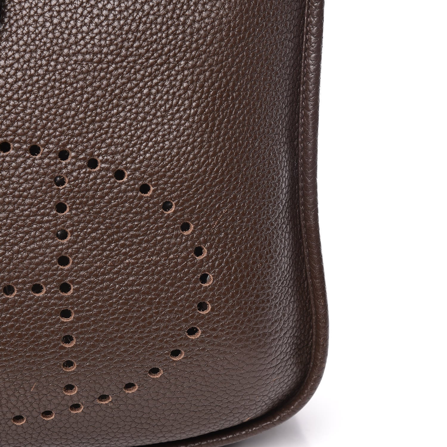 Hermes Taurillon Clemence Evelyne III PM Chocolate 11 of 16