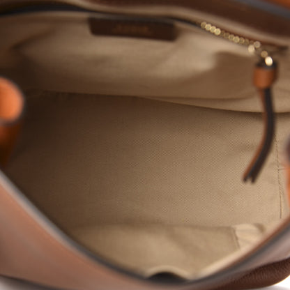 Chloe Suede Calfskin Small Faye Backpack Tobacco 4 of 9