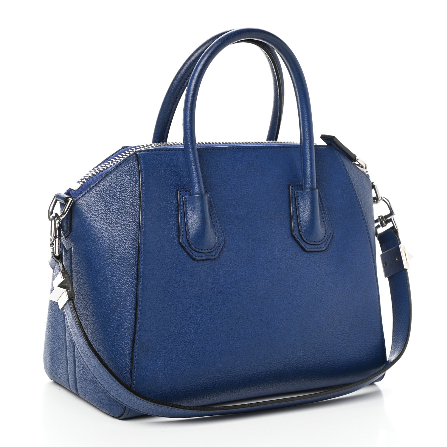Givenchy Sugar Goatskin Small Antigona Bright Blue 3 of 9