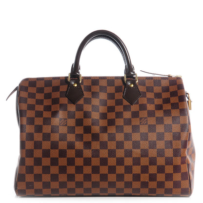 Louis Vuitton Damier Ebene Speedy 35 1 of 8