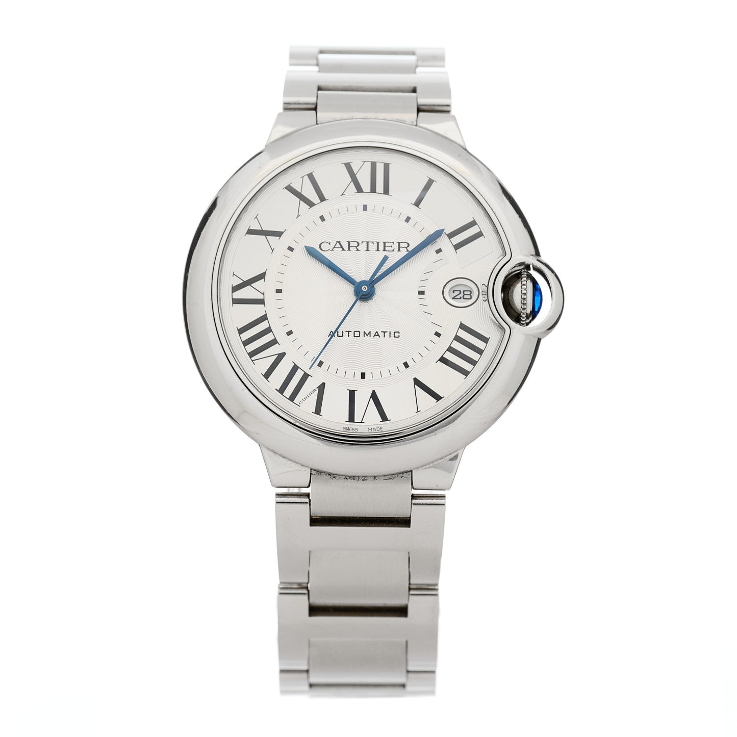 Stainless Steel 42mm Ballon Bleu De Cartier Automatic Watch