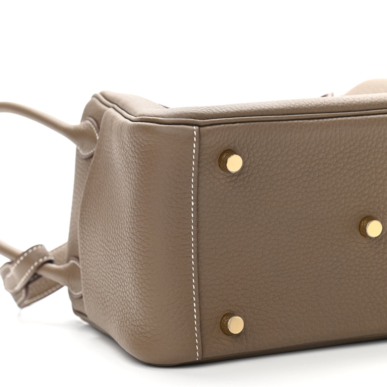 Hermes Taurillon Clemence Lindy 26 Etoupe 9 of 11