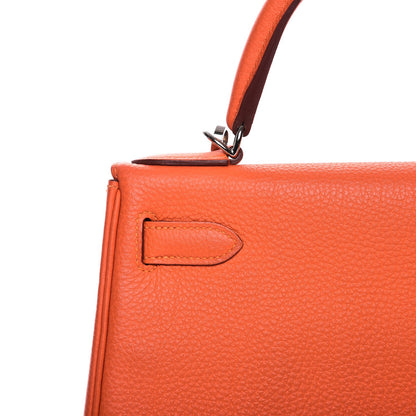 Hermes Togo Kelly Retourne 28 Feu 9 of 28