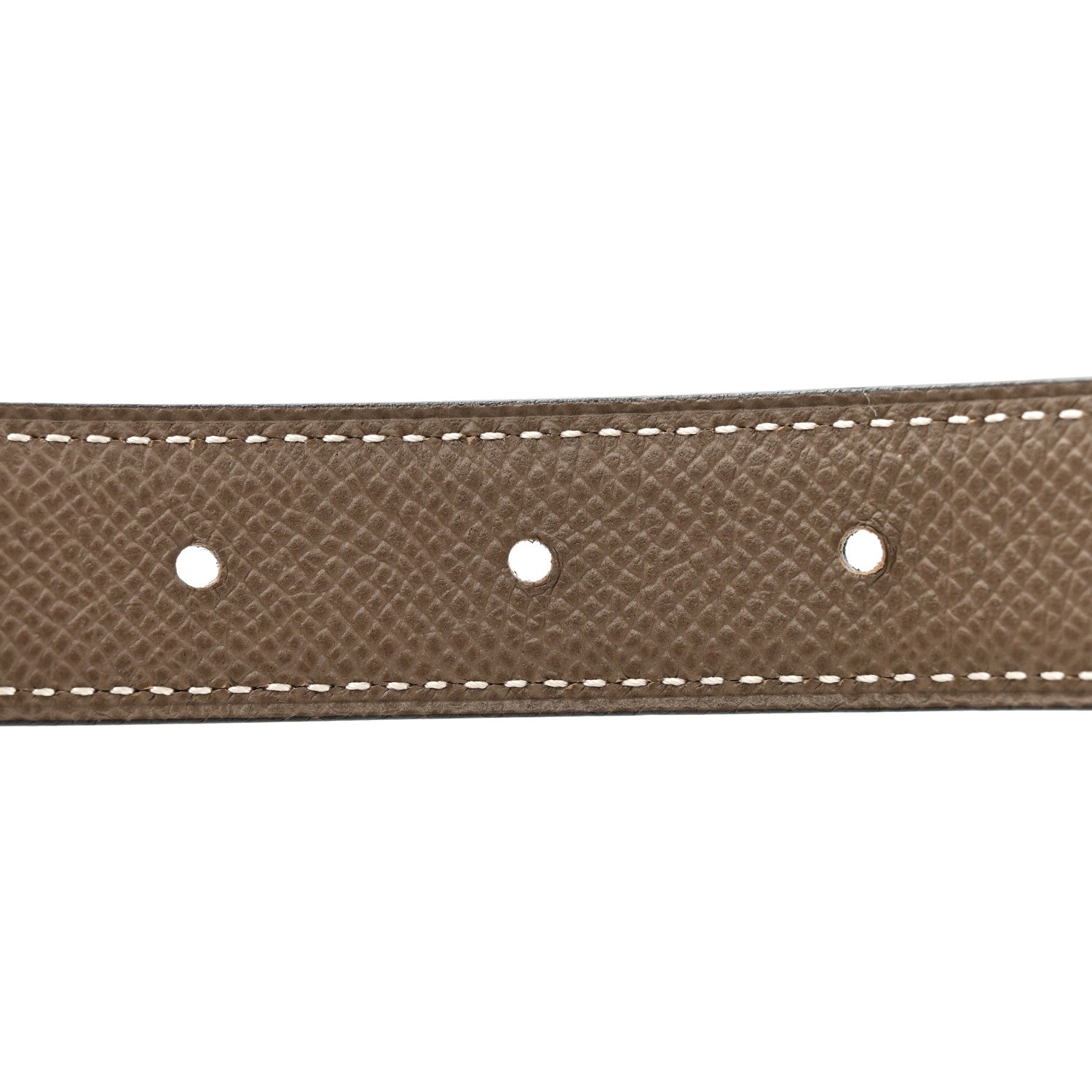 Hermes Swift Epsom Constance H Belt 75 30 Black Etoupe 4 of 6