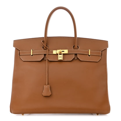 Hermes Courchevel Birkin 40 Gold 1 of 14