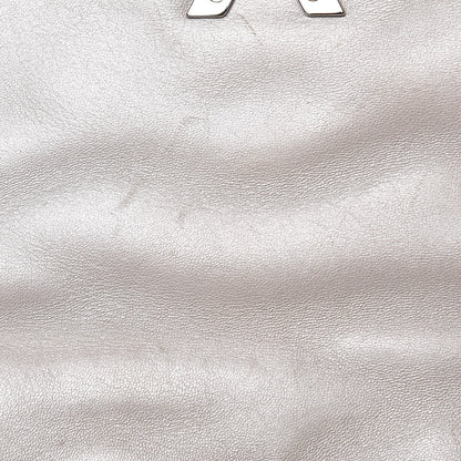 Louis Vuitton Lambskin Malletage GO-14 PM Silver 14 of 16
