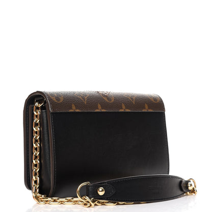 Louis Vuitton Veau Satin Monogram Twist Chain Wallet 3 of 8