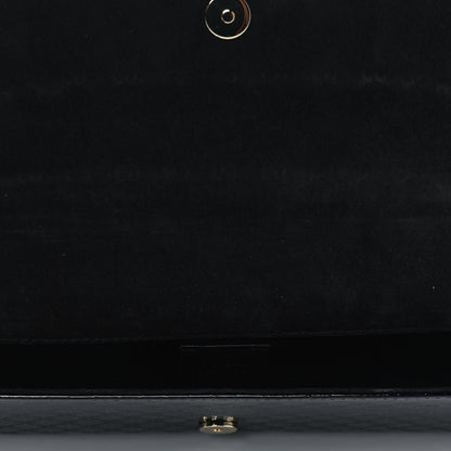 Gucci Patent Microguccissima Small Broadway Clutch Black 4 of 4
