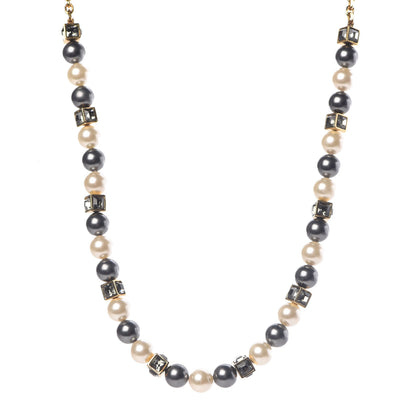 Louis Vuitton Pearl Crystal Cry Me A River Short Necklace 1 of 5