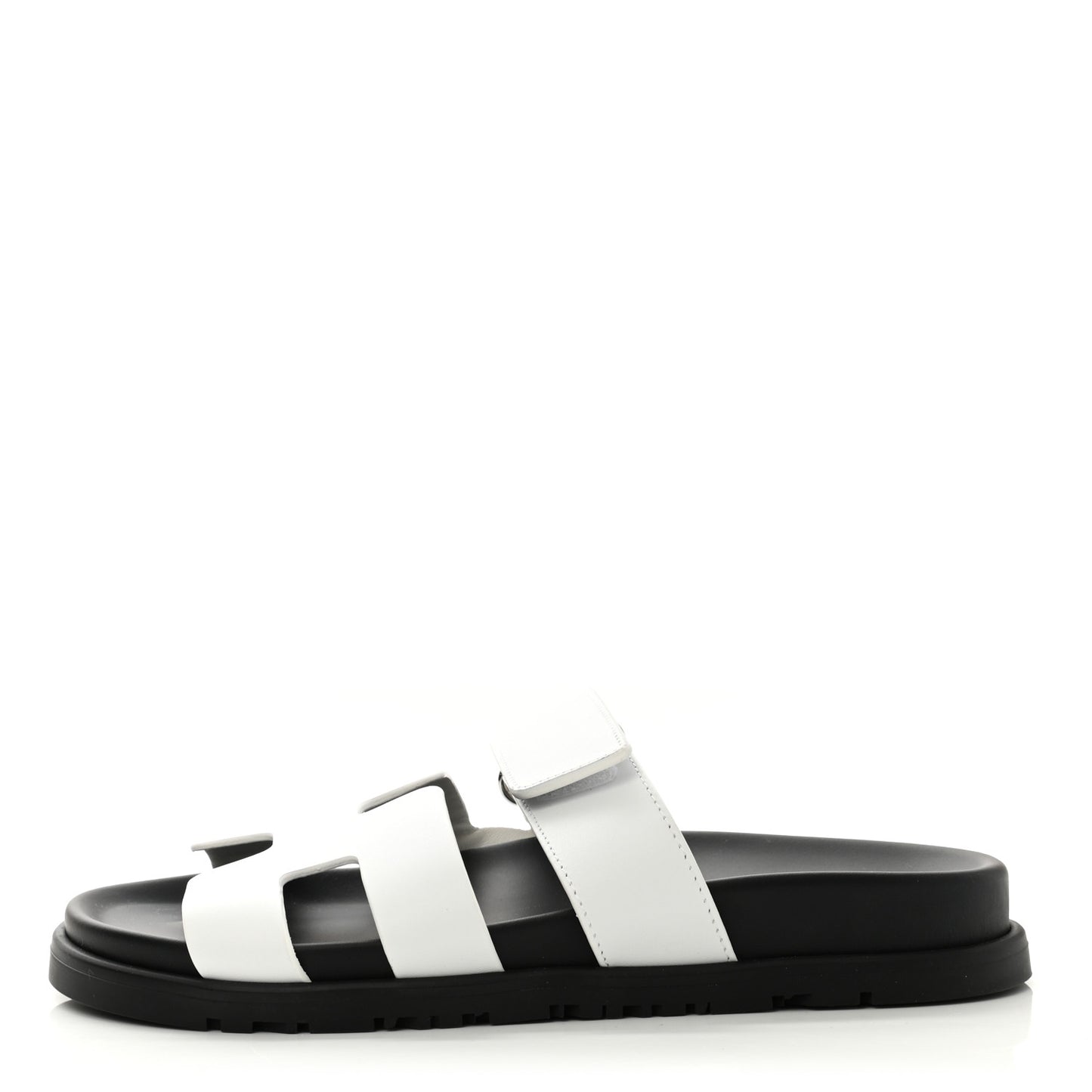 Calfskin Womens Chypre Sandals 35 White