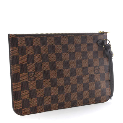Louis Vuitton Damier Ebene Neverfull MM GM Pochette 3 of 8