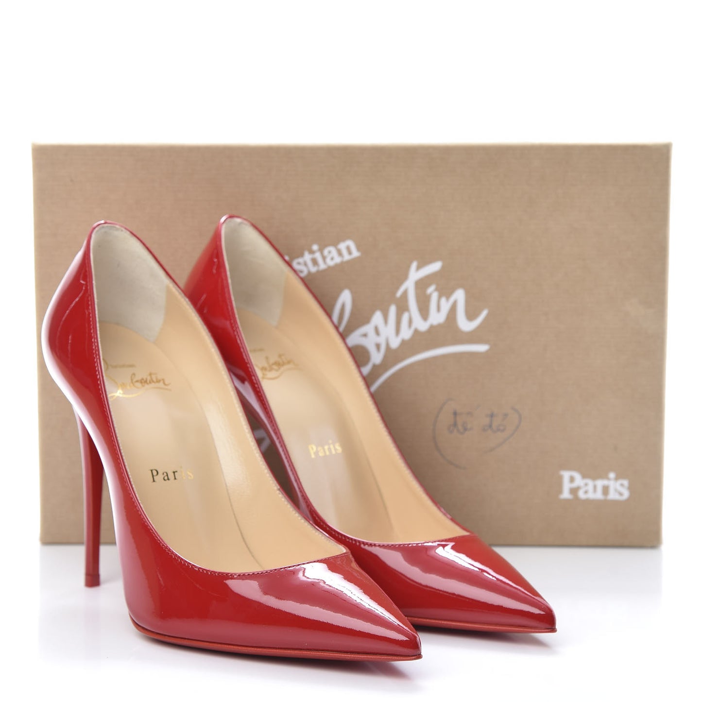 Patent Kate 100 Pumps 36 Loubi