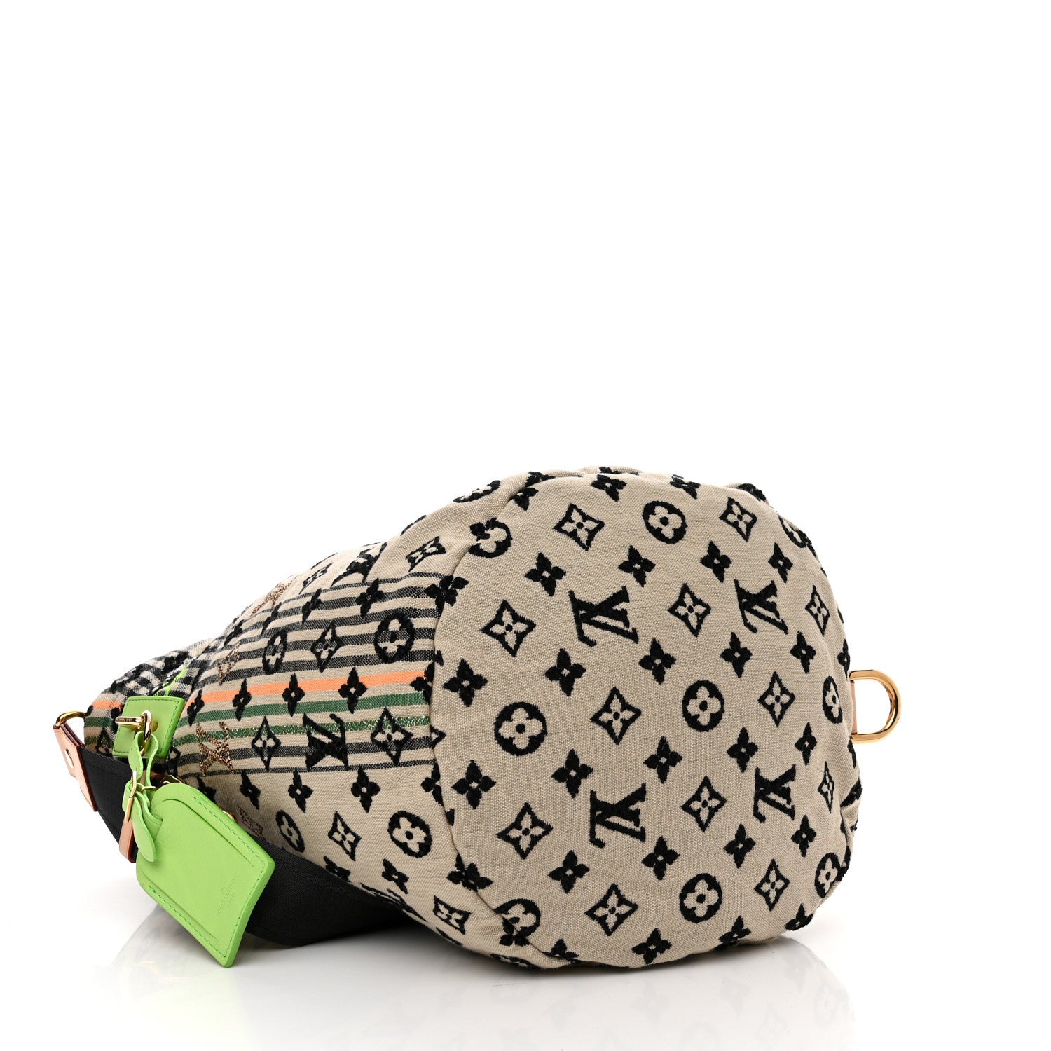 Louis Vuitton Fabric Jacquard Monogram Cheche Gypsy PM Vert 7 of 14