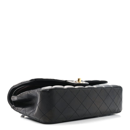 Chanel Lambskin Quilted Medium Double Flap Black 4 of 11