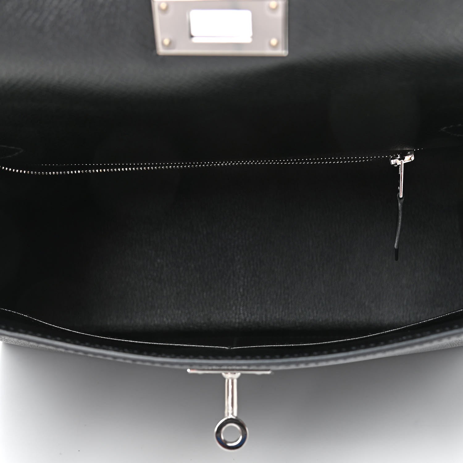 Hermes Epsom Kelly Sellier 28 Black 4 of 10