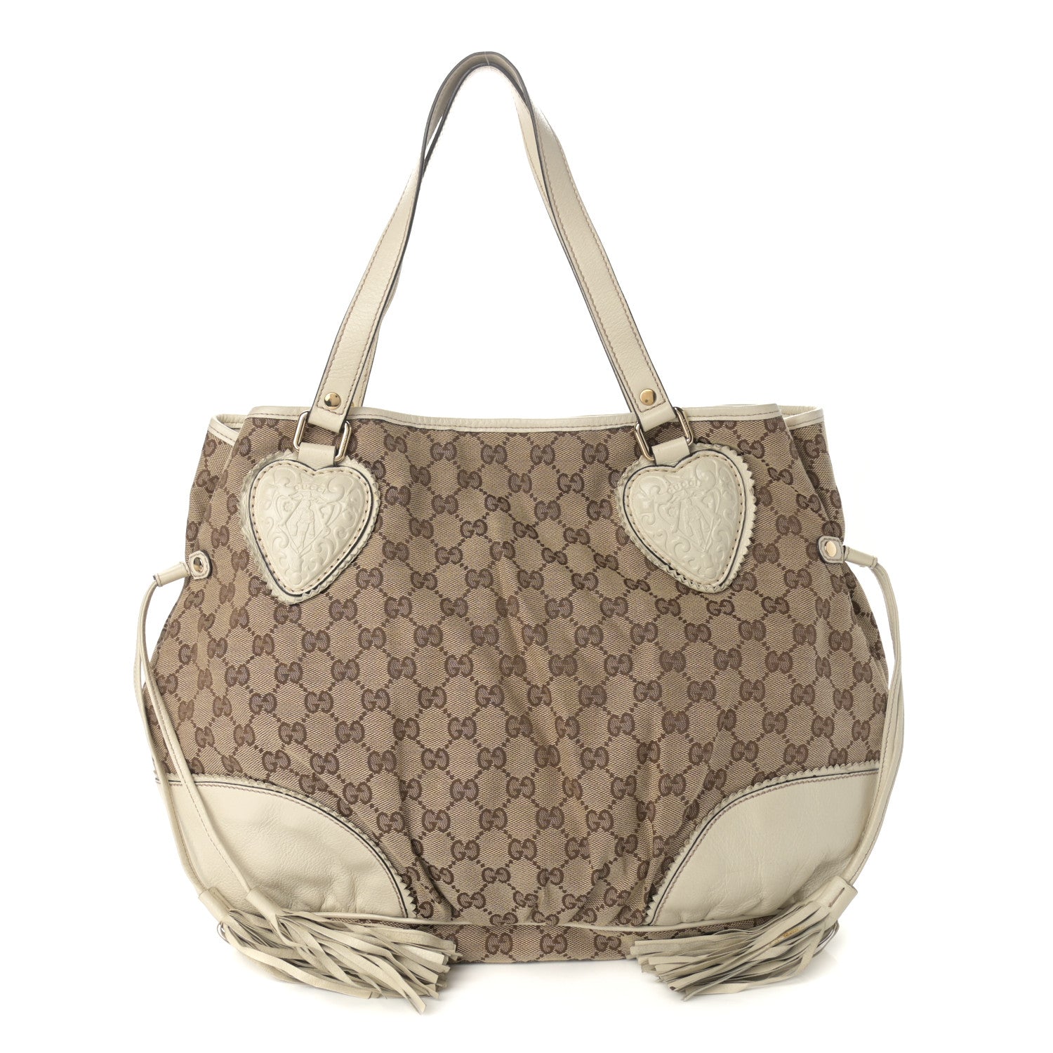 Gucci Monogram Large Tribeca Tote Off White 1 of 15
