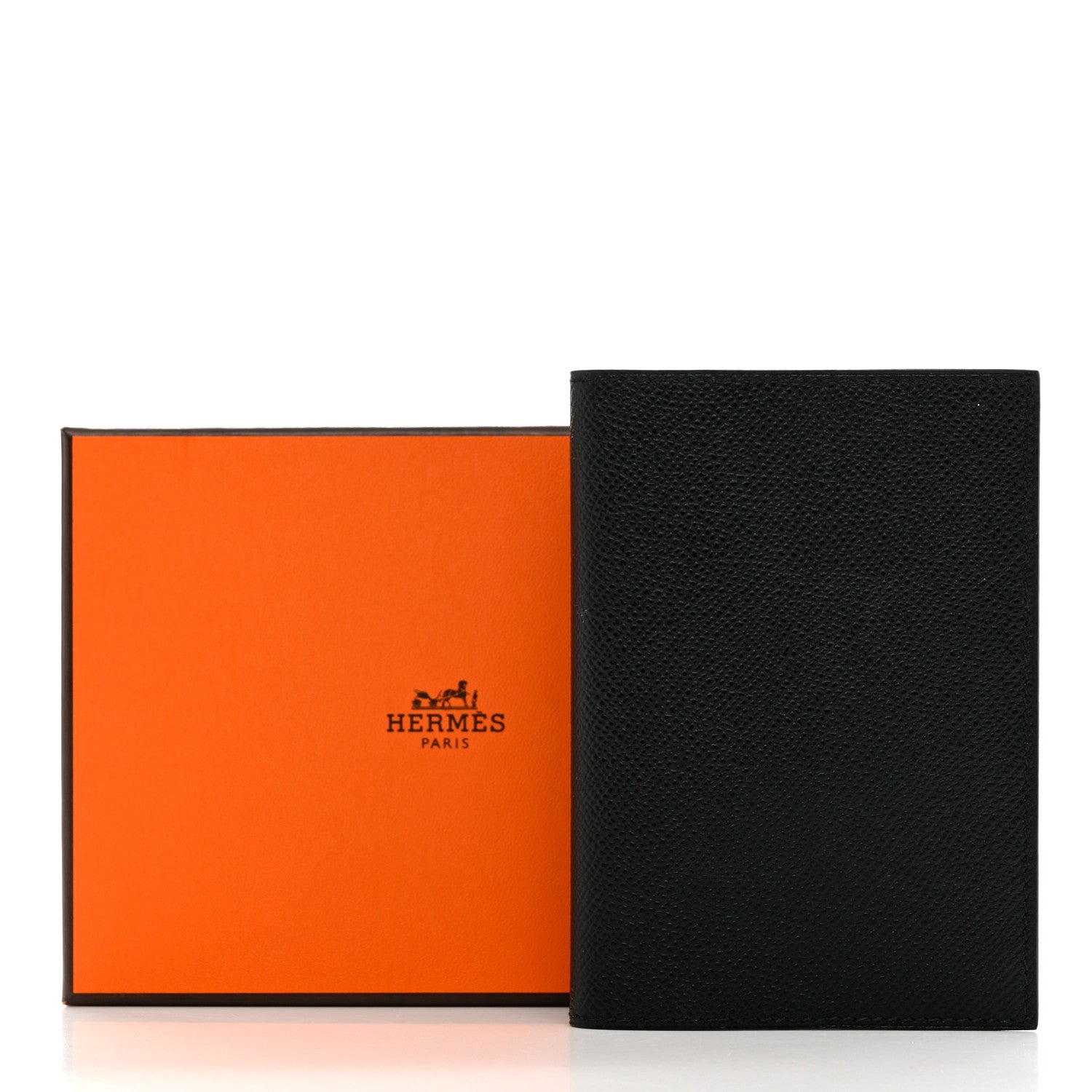 Hermes Epsom MC2 Passport Holder Black 8 of 8