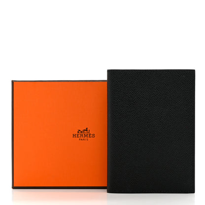 Hermes Epsom MC2 Passport Holder Black 8 of 8