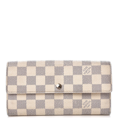 Louis Vuitton Damier Azur Sarah Wallet 1 of 14