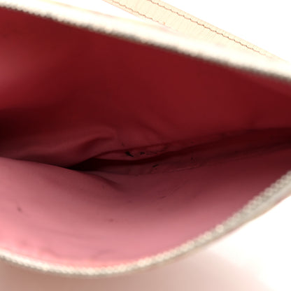 Christian Dior Monogram Mini Saddle Pochette Pink 4 of 13