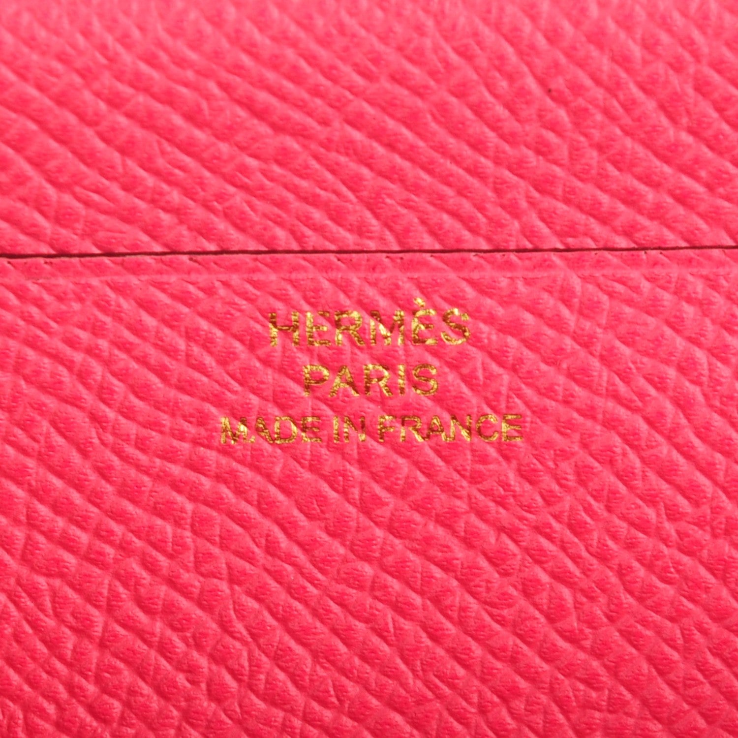 Hermes Epsom Bearn Gusset Wallet Rose Azalee 6 of 9