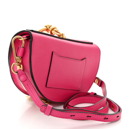 Chloe Calfskin Small Nile Bracelet Minaudiere Bag Fuchsia Rose 3 of 11