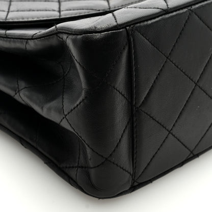 Chanel Lambskin Quilted CC Flap Shoulder Bag Black 7 of 8
