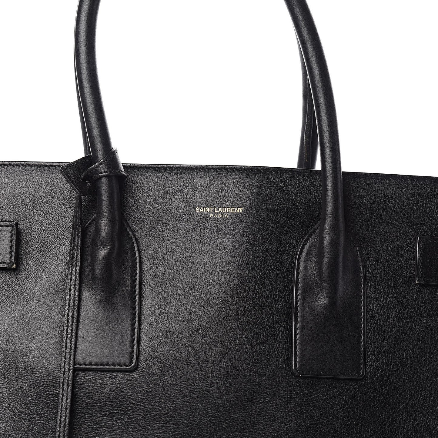 Calfskin Large Sac De Jour Carryall Black