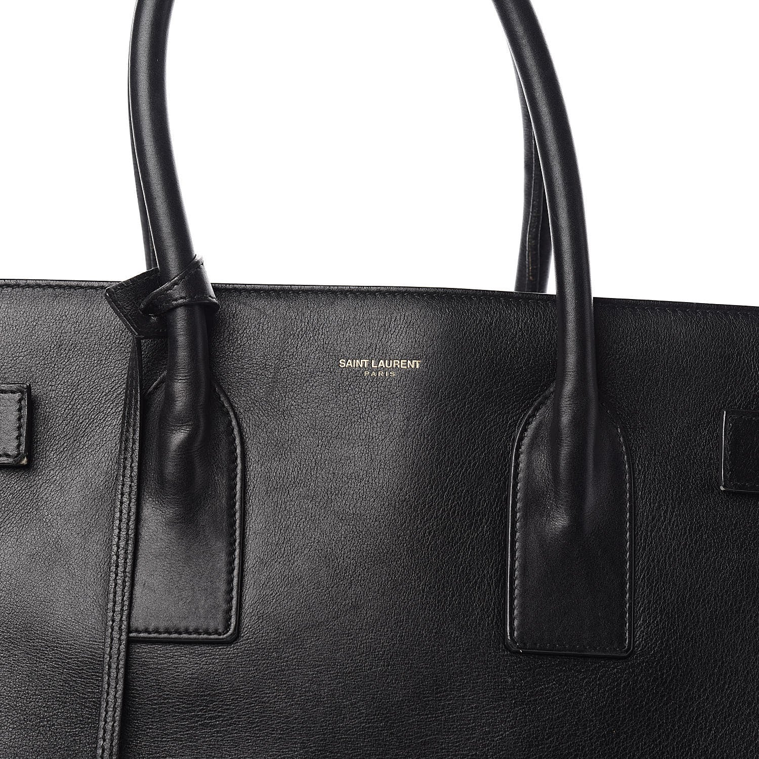 Saint Laurent Calfskin Large Sac De Jour Carryall Black 16 of 20