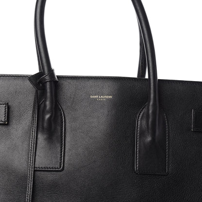 Saint Laurent Calfskin Large Sac De Jour Carryall Black 16 of 20