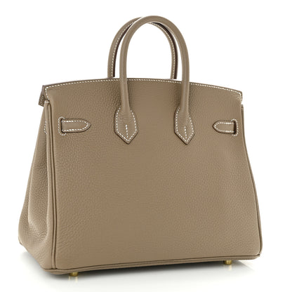 Hermes Togo Birkin 25 Etoupe 3 of 11