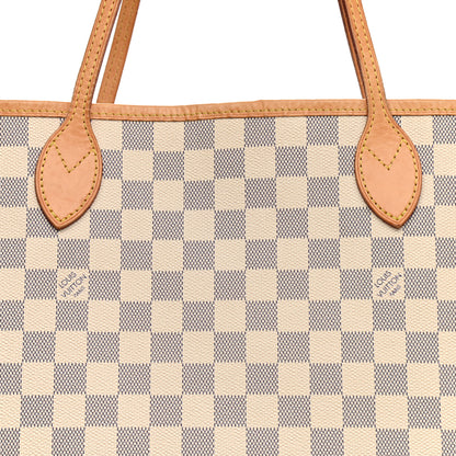 Louis Vuitton Damier Azur Neo Neverfull GM Rose Ballerine 9 of 9