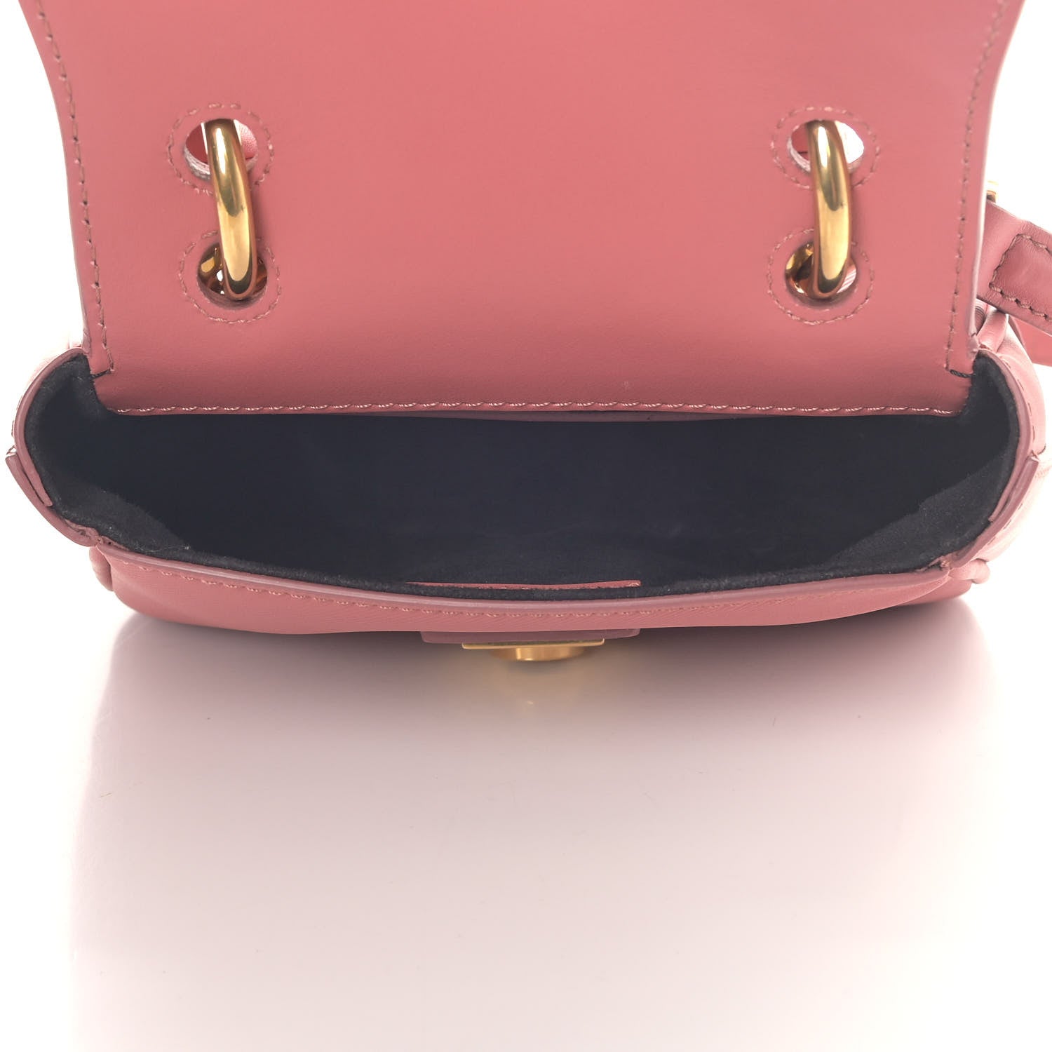 Burberry Trench Calfskin Mini DK88 Top Handle Bag Blossom Pink 4 of 9